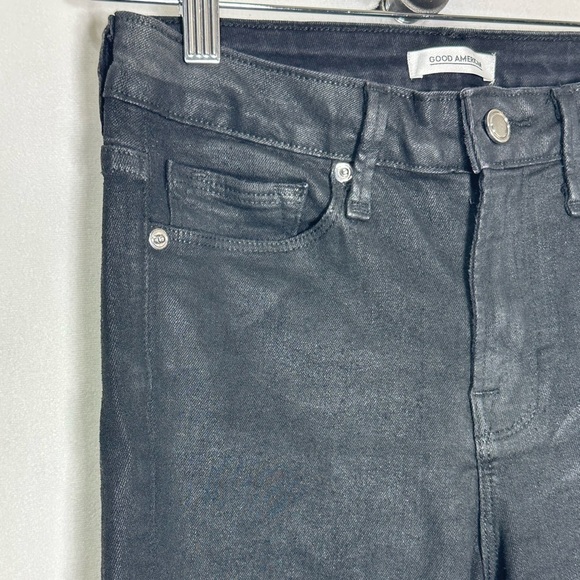 Good American - Good legs black coated jean - size 2 or 26 - Picture 3 of 6